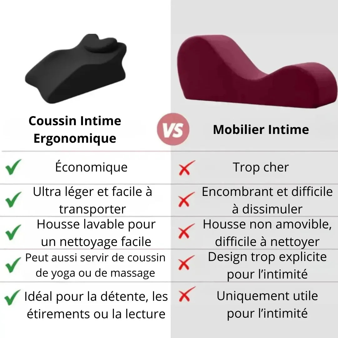 Coussin Intime Ergonomique