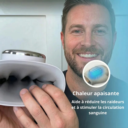 Masseur de mains chauffant à compression